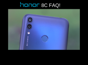 Honor 8C FAQ