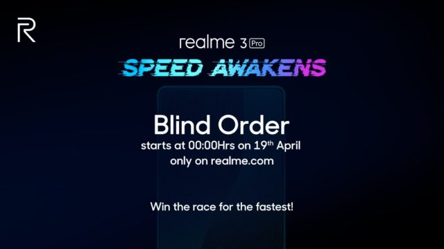 Realme Blind Order