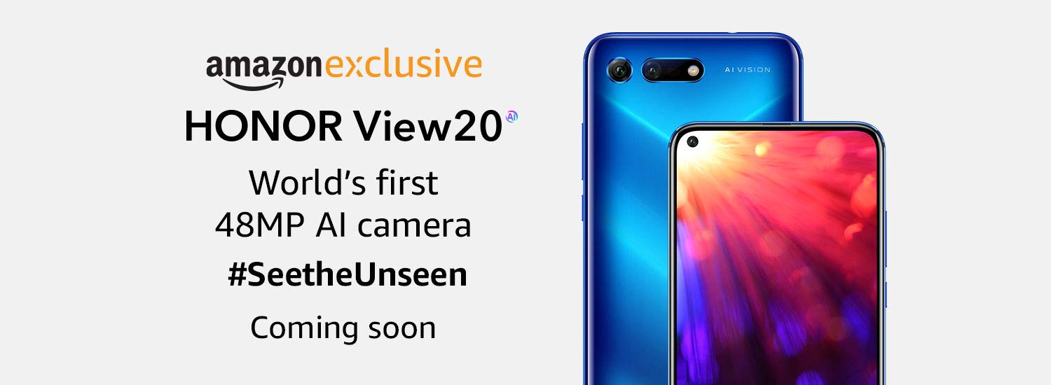 Honor View20 Amazon India