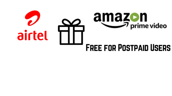 airtel postpaid amazon prime