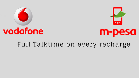 vodafone m pesa full talktime