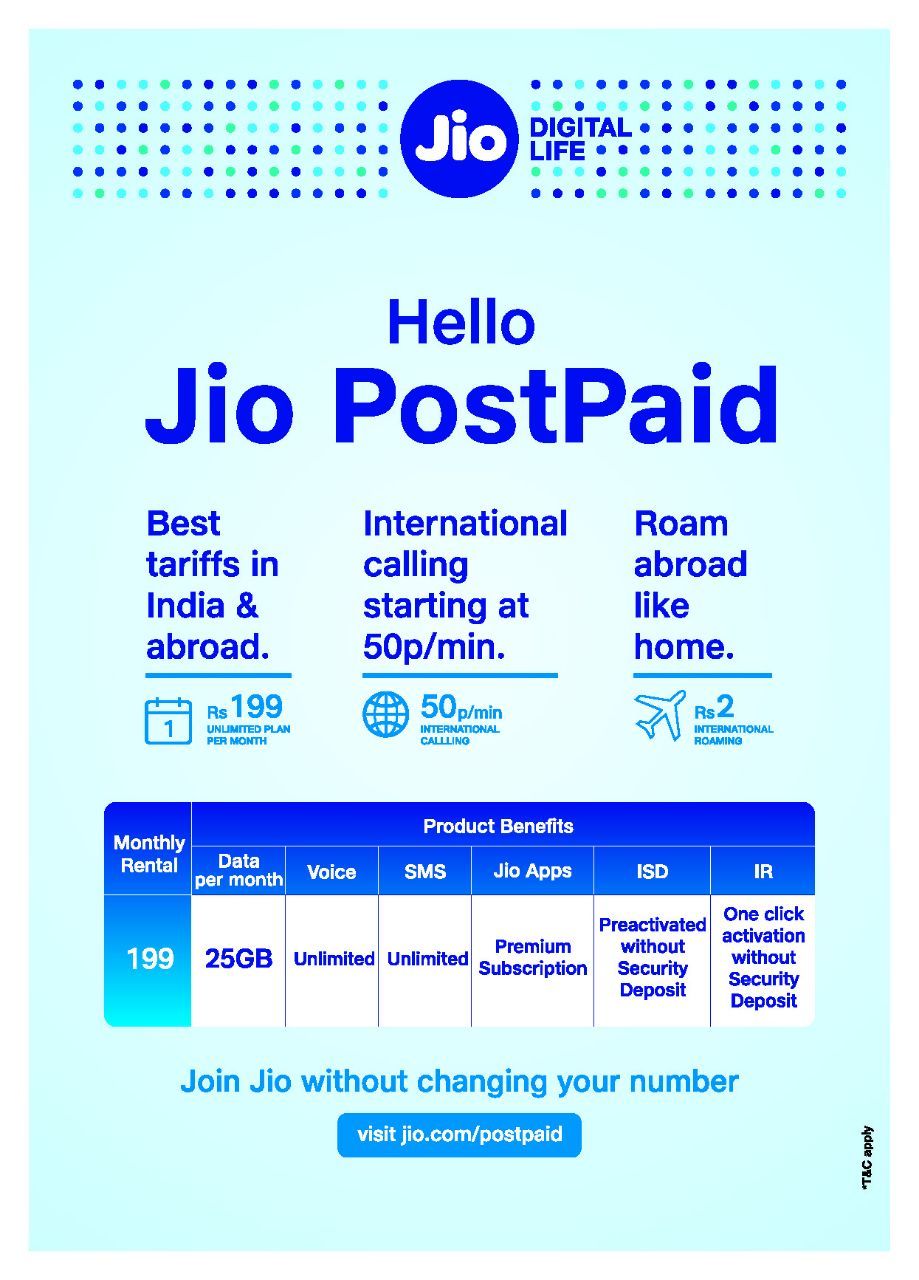 Jio Postpaid