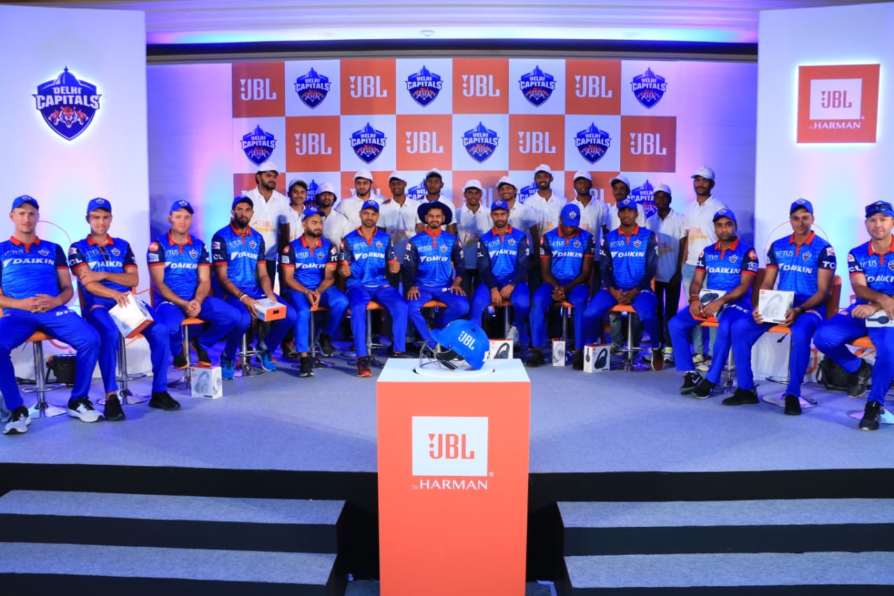 JBL Sponsors Delhi Capitals for VIVO IPL 2019