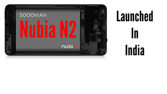 Nubia N2 India