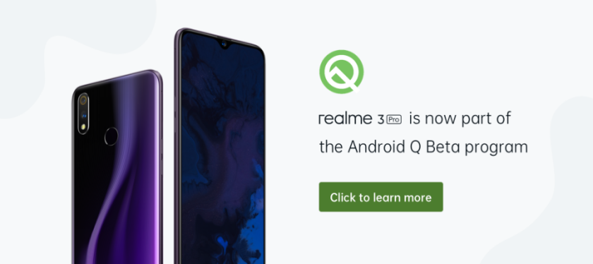 Realme 3 Pro Android Q