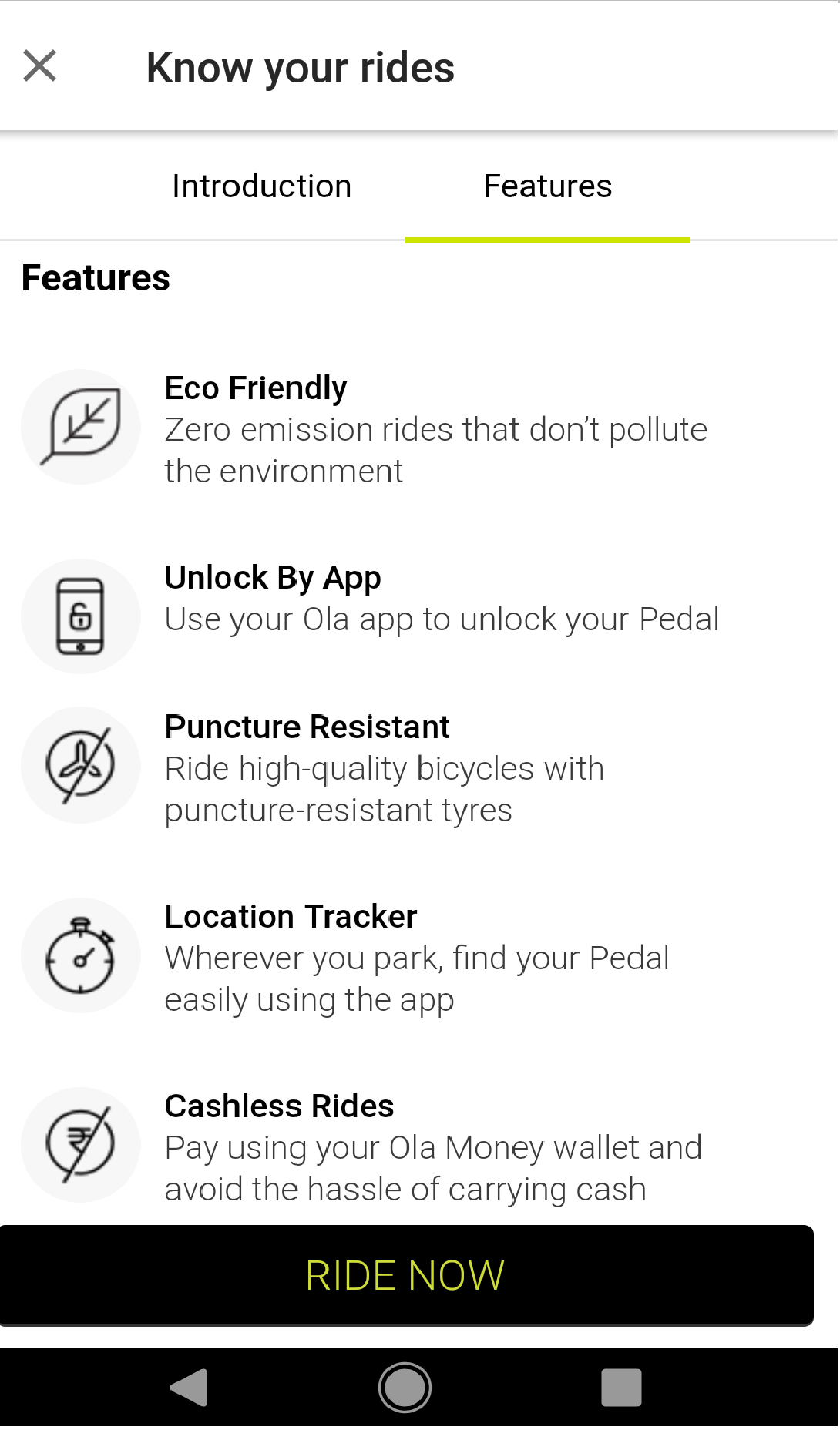 Ola Pedal Chennai