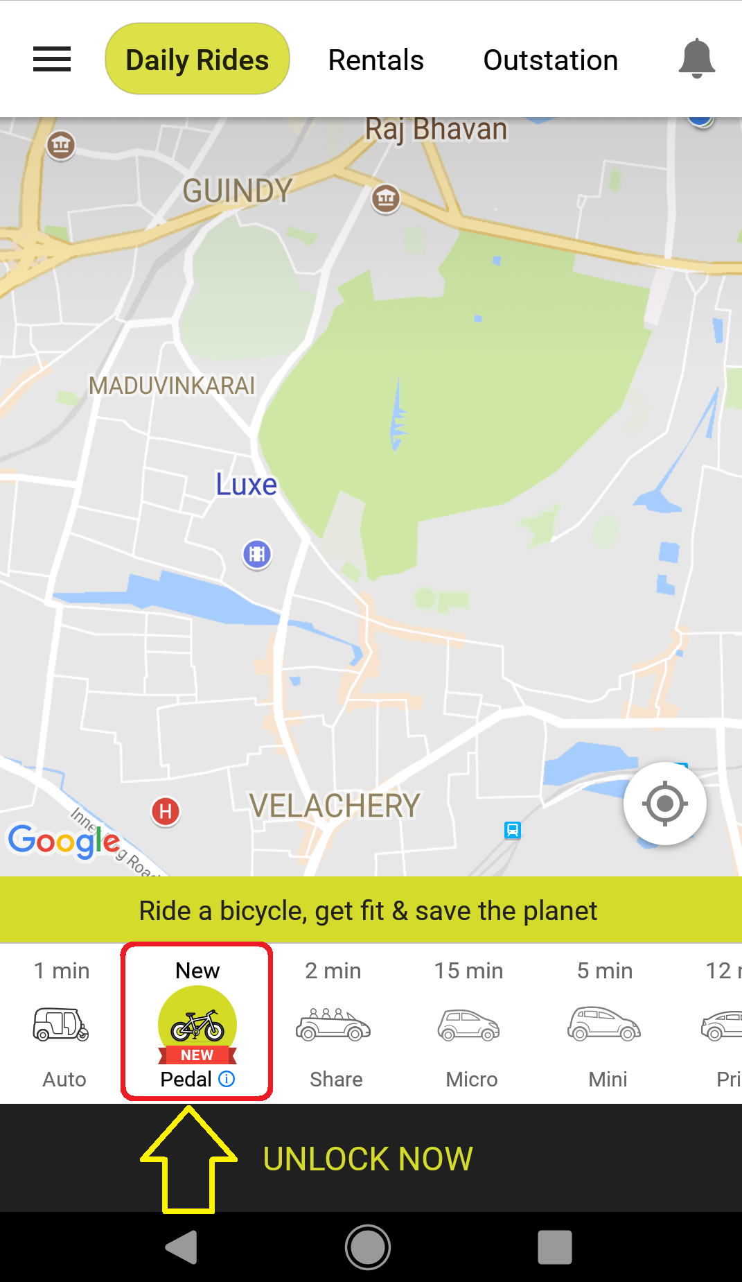 Ola Pedal Chennai