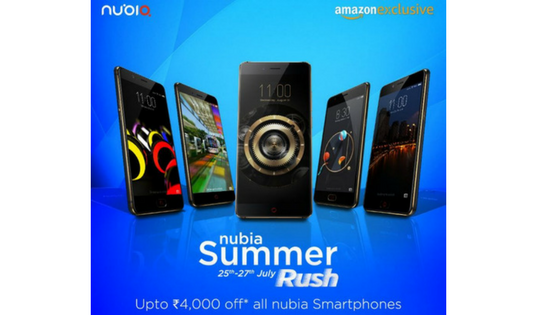 Nubia summer rush