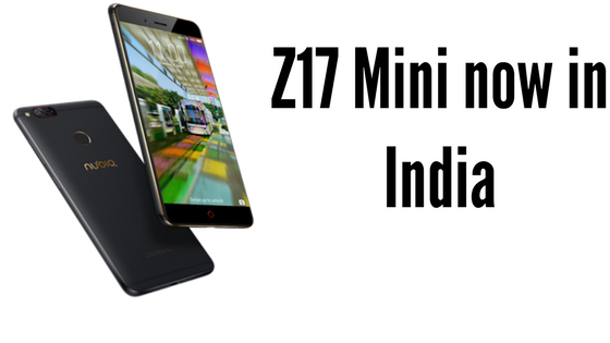 nubia z17 mini India